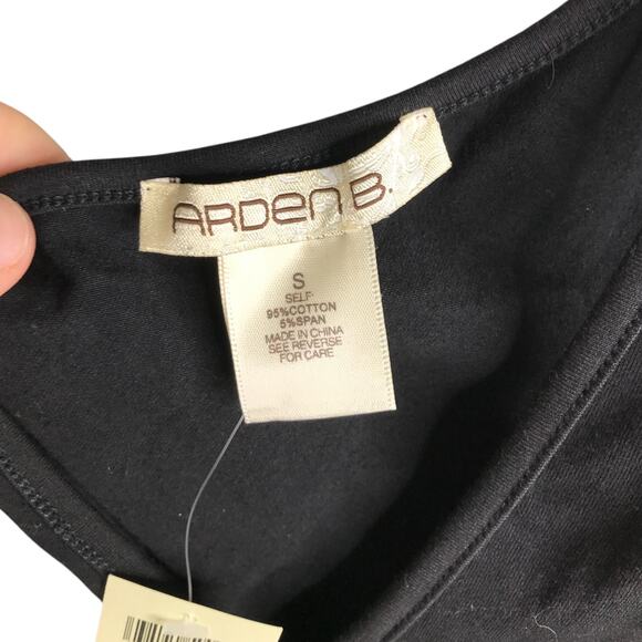 Arden B Maxi Dress Womens Y2K‎ Small 43817023 Black Open Shoulder Cut Out NWT - Picture 2 of 5